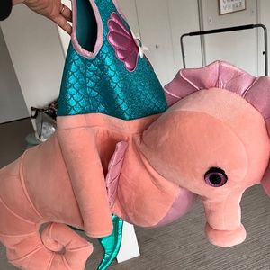 Mermaid seahorse play dress up costume